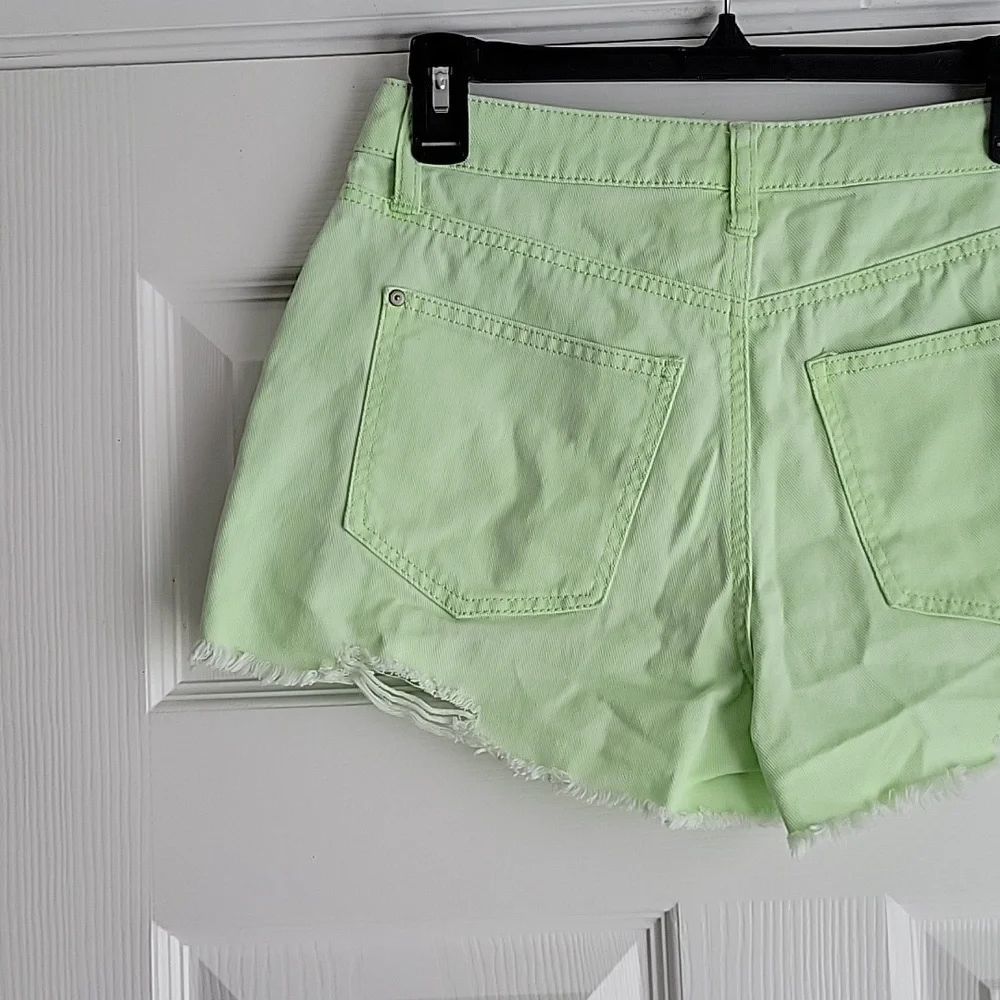NOBO High Rise Distressed Denim Shorts